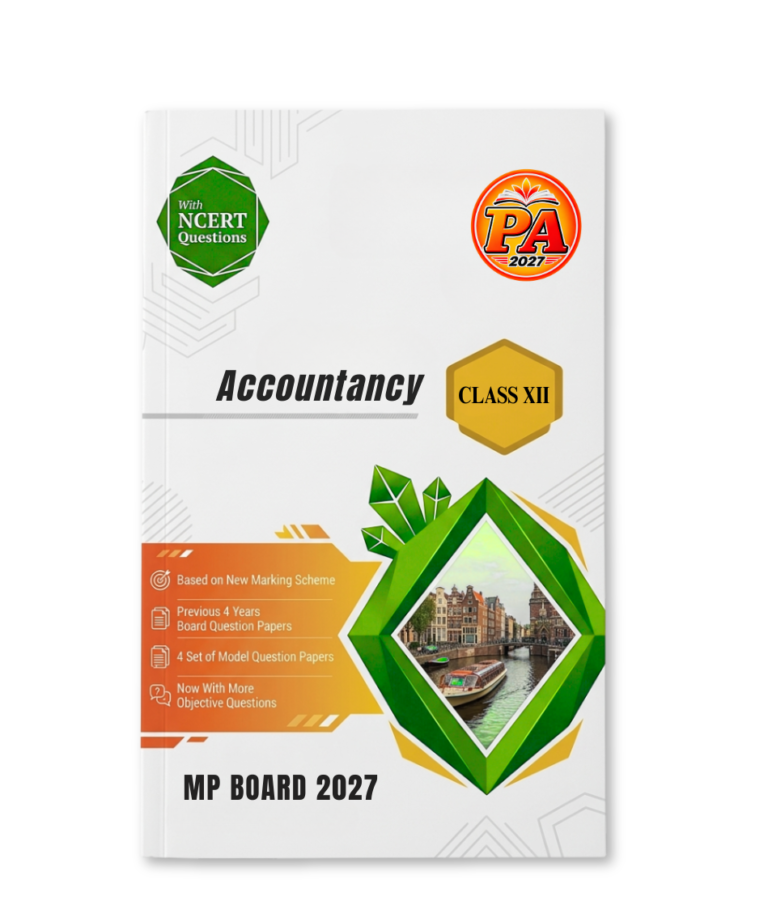 Accountancy Pariksha Adhyayan Class 12 MP Board